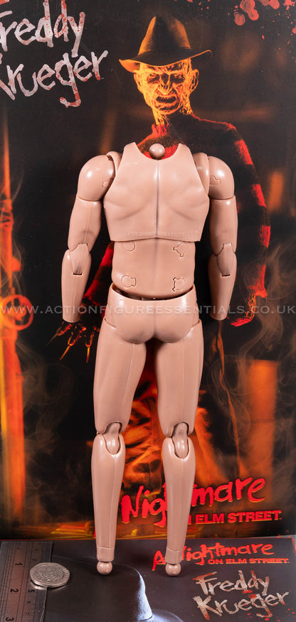 Sideshow - Freddy Krueger Nude Base Body - A Nightmare On Elm Street 1:6 Loose Parts