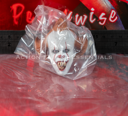 Hot Toys IT Pennywise Head Sculpt Screaming Fangs MMS555 New 1/6 Chapter Two