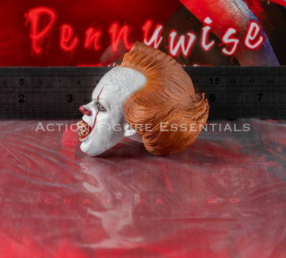 Hot Toys IT Pennywise Head Sculpt Screaming Fangs MMS555 New 1/6 Chapter Two