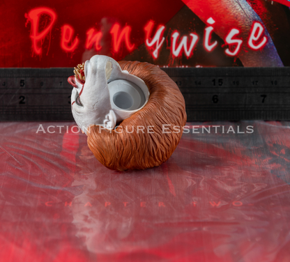 Hot Toys IT Pennywise Head Sculpt Screaming Fangs MMS555 New 1/6 Chapter Two