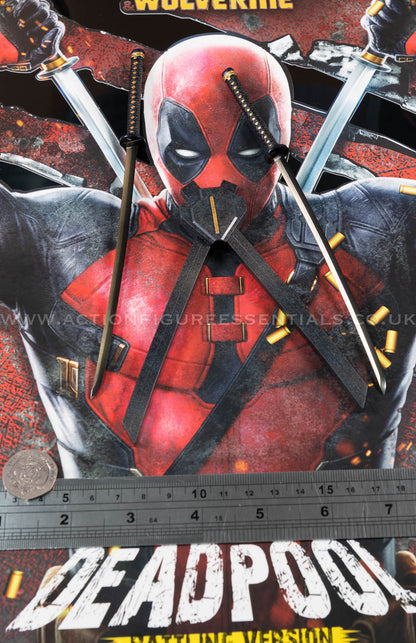 Hot Toys - Deadpool Katana Scabbard Set - Battling Version - MMS782 - 1:6 Loose Parts