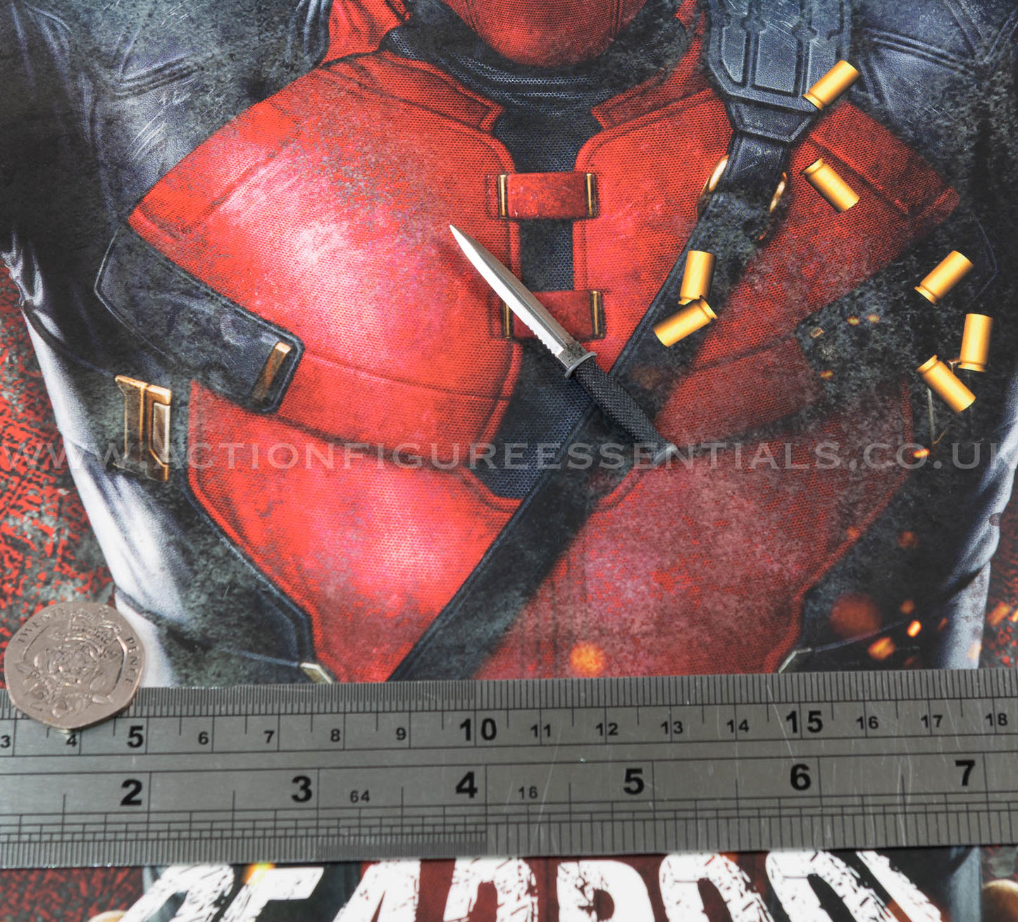 Hot Toys - Deadpool Dagger - Battling Version - MMS782 - 1:6 Loose Parts