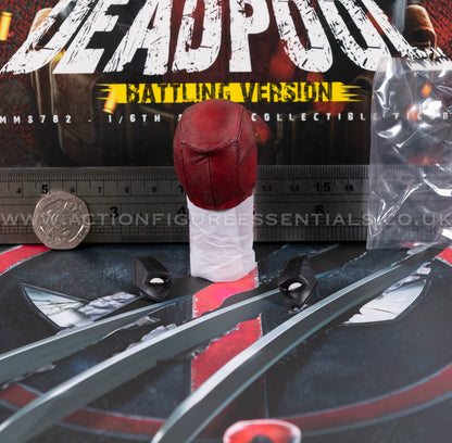 Hot Toys - Deadpool Masked Head Sculpt - Battling Version - MMS782 - 1:6 Loose Parts