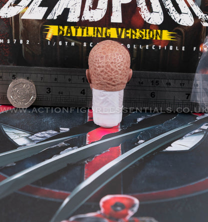 Hot Toys - Deadpool Unmasked (Wade Wilson) Head - Battling Version - MMS782 - 1:6 Loose Parts