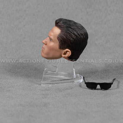 1/6 Scale Terminator 2 Arnold Schwarzenegger Head Sculpt with Sunglasses