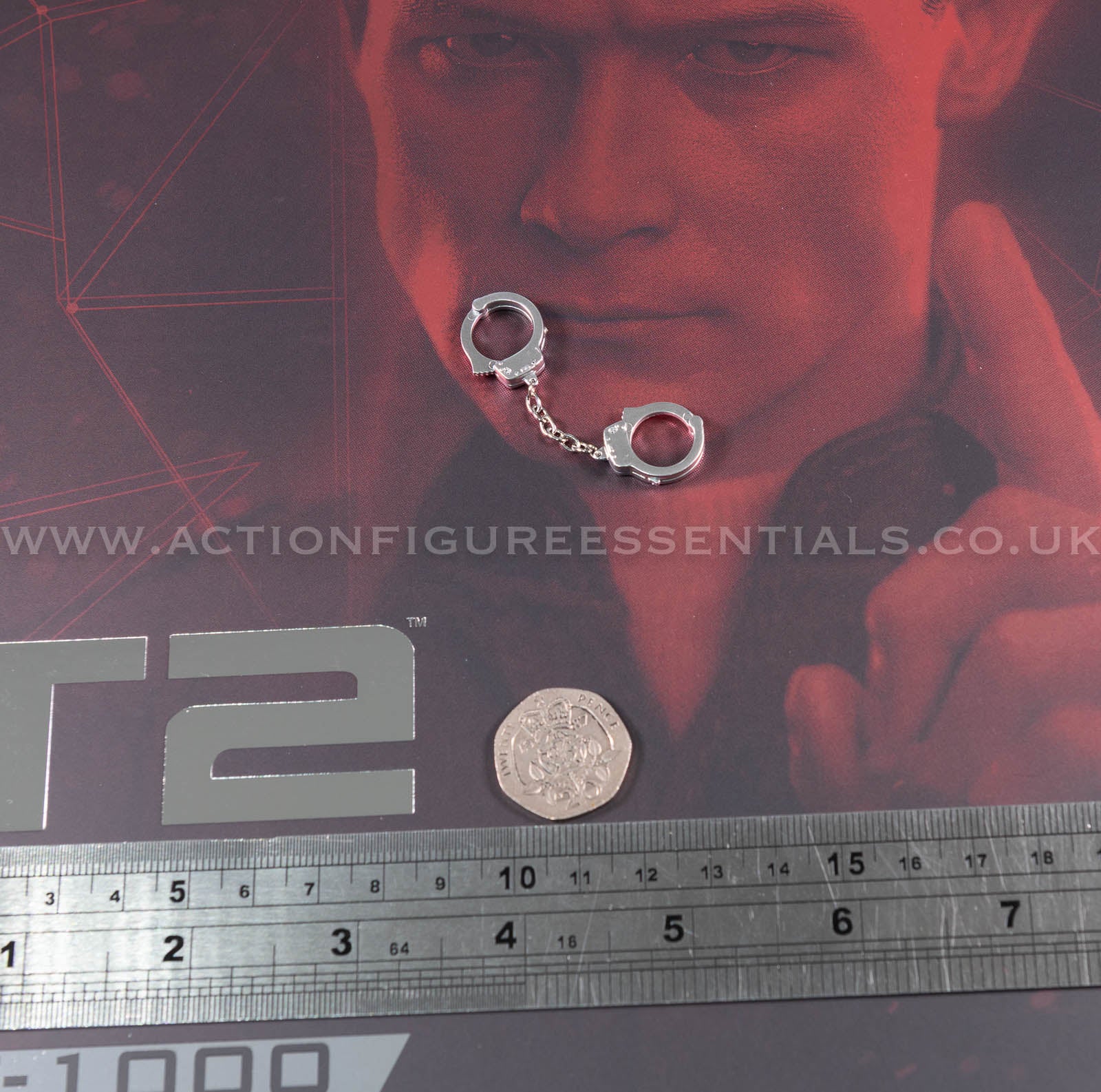 Hot Toys - T-1000 Terminator 2.0 Police Handcuffs - MMS774 - 1:6 Loose ...