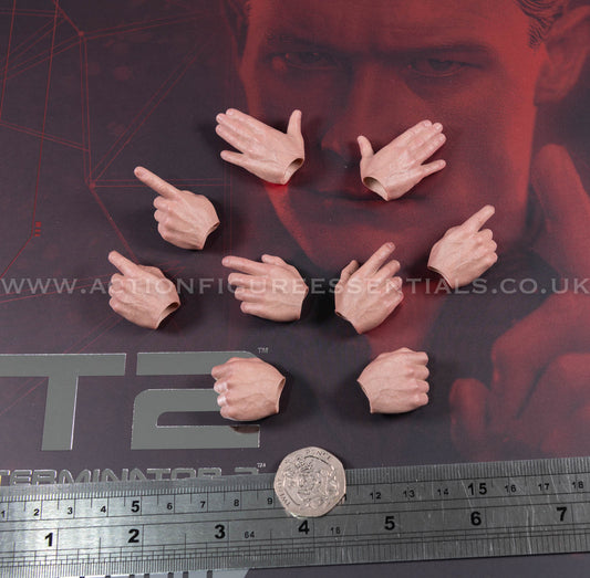 Hot Toys - T-1000 Terminator 2.0 Hand Set - MMS774 - 1:6 Loose Parts