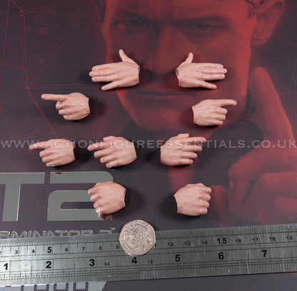 Hot Toys - T-1000 Terminator 2.0 Hand Set - MMS774 - 1:6 Loose Parts
