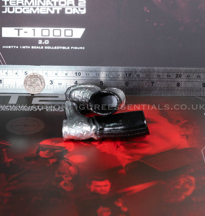 Hot Toys - T-1000 Terminator 2.0 Black Boots Liquid Metal - MMS774 - 1:6 Loose Parts