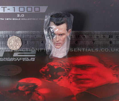 Hot Toys - T-1000 Terminator 2.0 Head Sculpt Liquid Metal - MMS774 - 1:6 Loose Parts