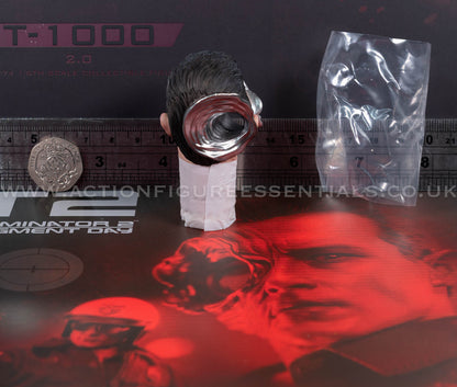 Hot Toys - T-1000 Terminator 2.0 Head Sculpt Liquid Metal - MMS774 - 1:6 Loose Parts