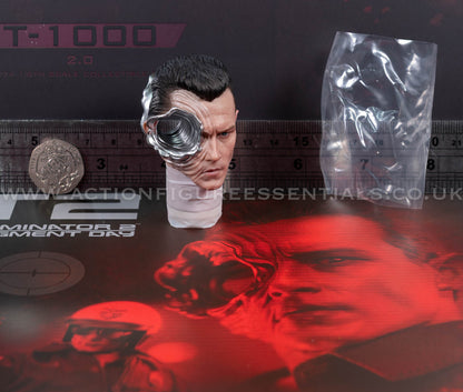 Hot Toys - T-1000 Terminator 2.0 Head Sculpt Liquid Metal - MMS774 - 1:6 Loose Parts