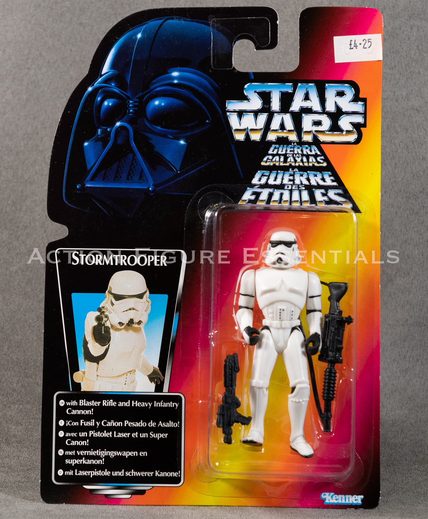 Star Wars: Power of The Force - Stormtrooper - Tri Logo - 3.75" Action Figure - New Sealed Card - MOC