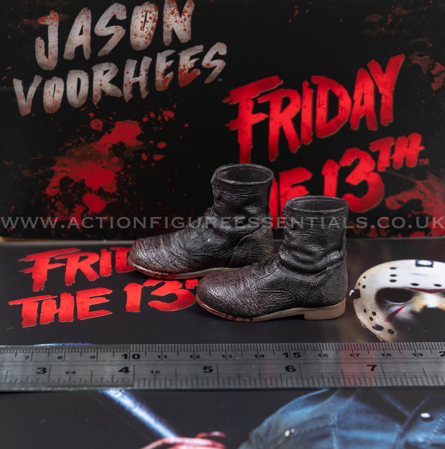 Jason Voorhees Boots - Friday The 13th - Sideshow - 1:6 Loose Parts