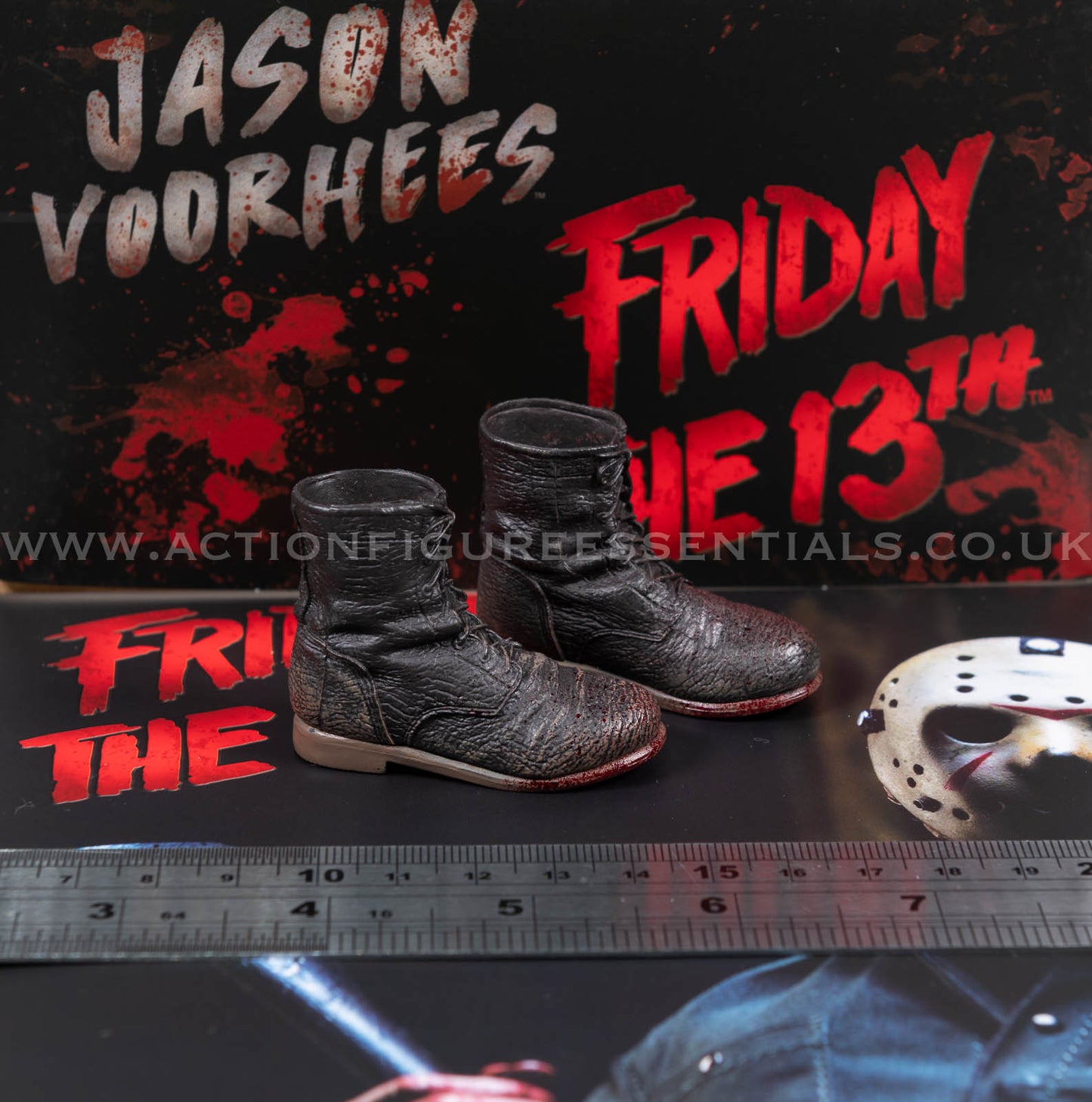 Jason Voorhees Boots - Friday The 13th - Sideshow - 1:6 Loose Parts