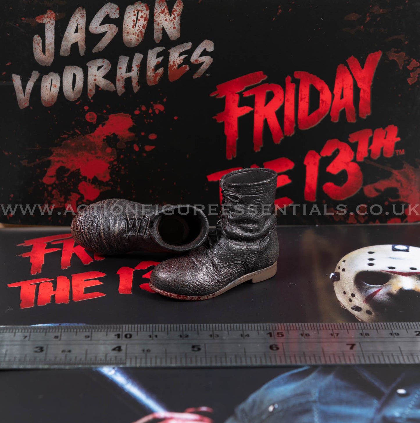 Jason Voorhees Boots - Friday The 13th - Sideshow - 1:6 Loose Parts