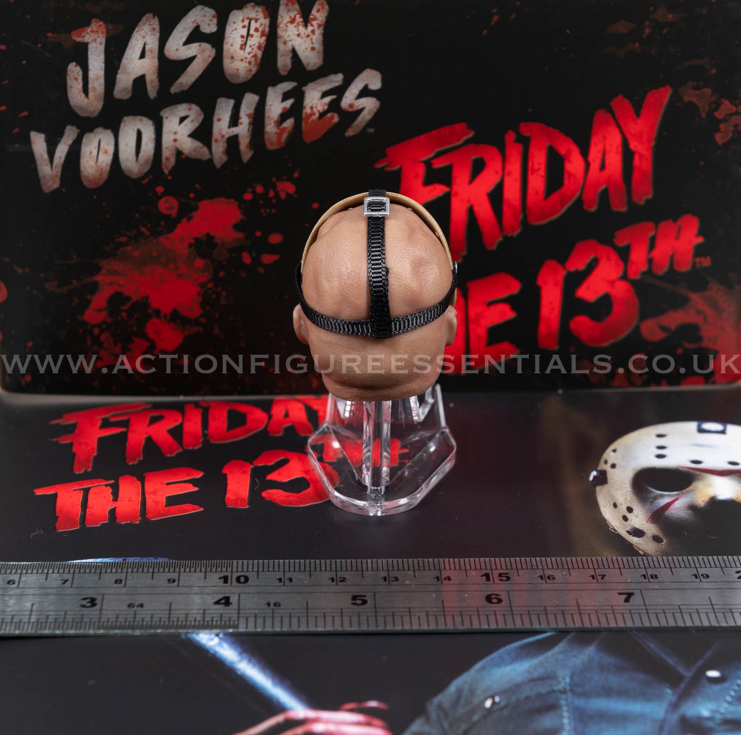 Jason Voorhees Hockey Mask Head Sculpt - Friday The 13th - Sideshow - 1:6 Loose Parts