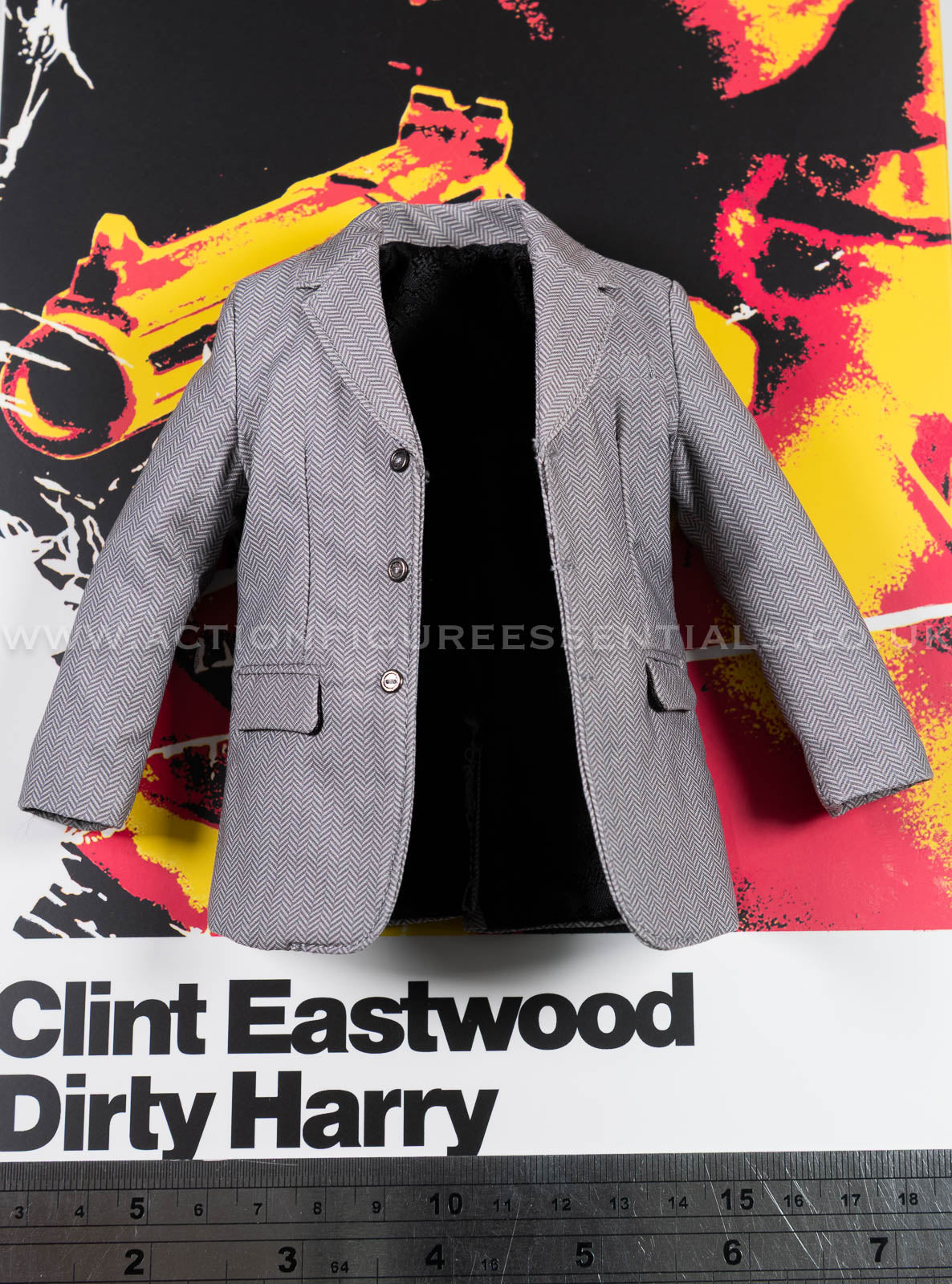 Dirty Harry - Herringbone Jacket - Clint Eastwood Legacy Collection - Sideshow - 1:6 Scale Loose Parts