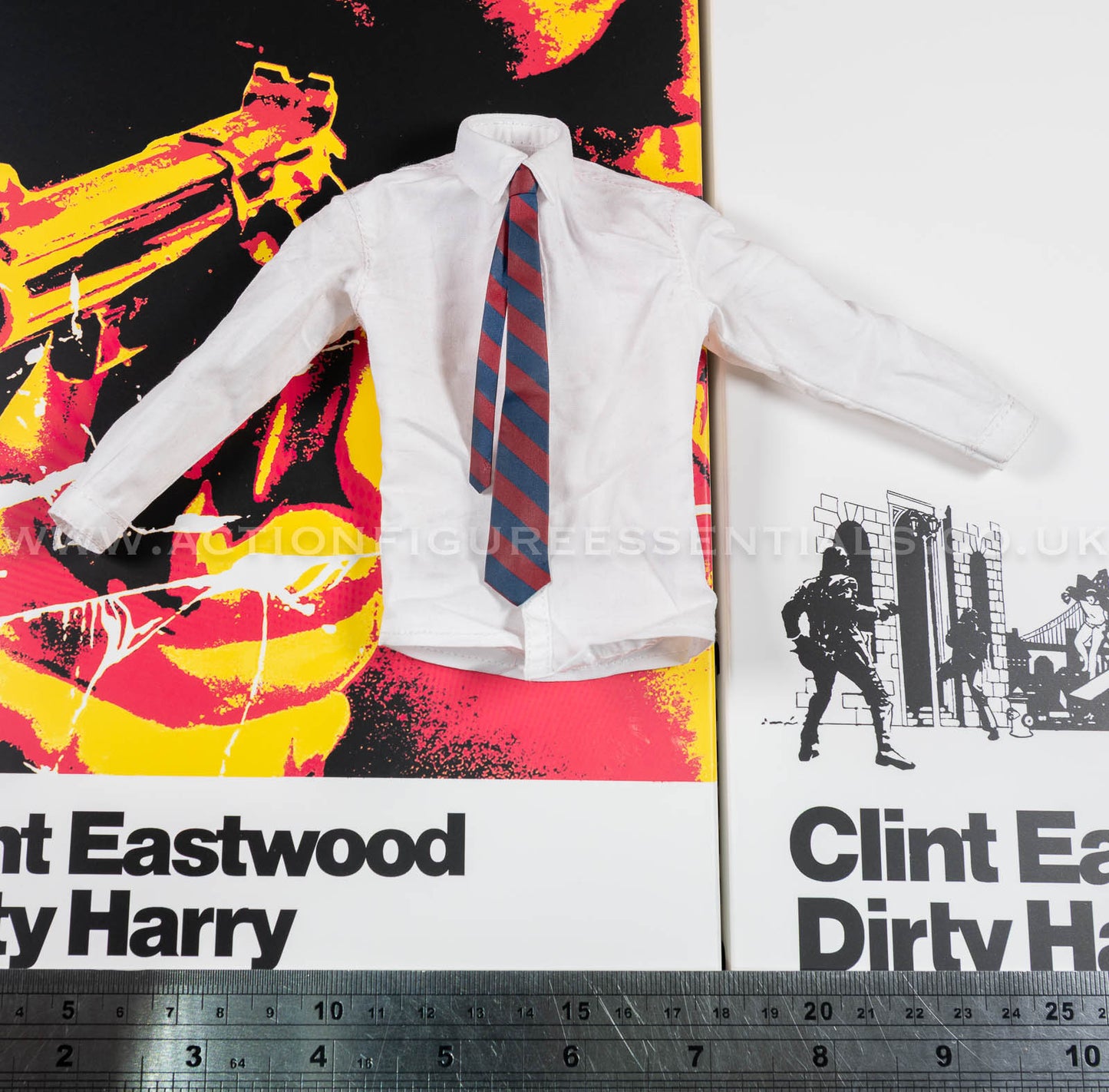 Dirty Harry - Shirt Tie - Clint Eastwood Legacy Collection - Sideshow - 1:6 Scale Loose Parts