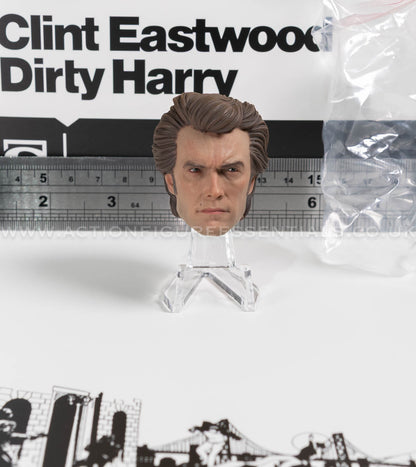 Dirty Harry - Head Sculpt - Clint Eastwood Legacy Collection - Sideshow - 1:6 Scale Loose Parts
