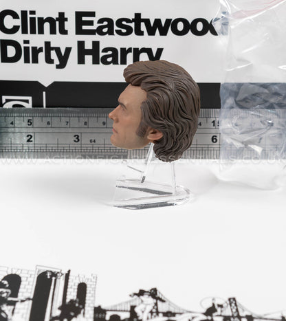 Dirty Harry - Head Sculpt - Clint Eastwood Legacy Collection - Sideshow - 1:6 Scale Loose Parts