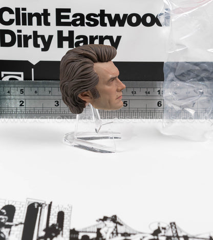 Dirty Harry - Head Sculpt - Clint Eastwood Legacy Collection - Sideshow - 1:6 Scale Loose Parts
