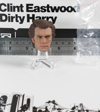 Dirty Harry - Head Sculpt - Clint Eastwood Legacy Collection - Sideshow - 1:6 Scale Loose Parts