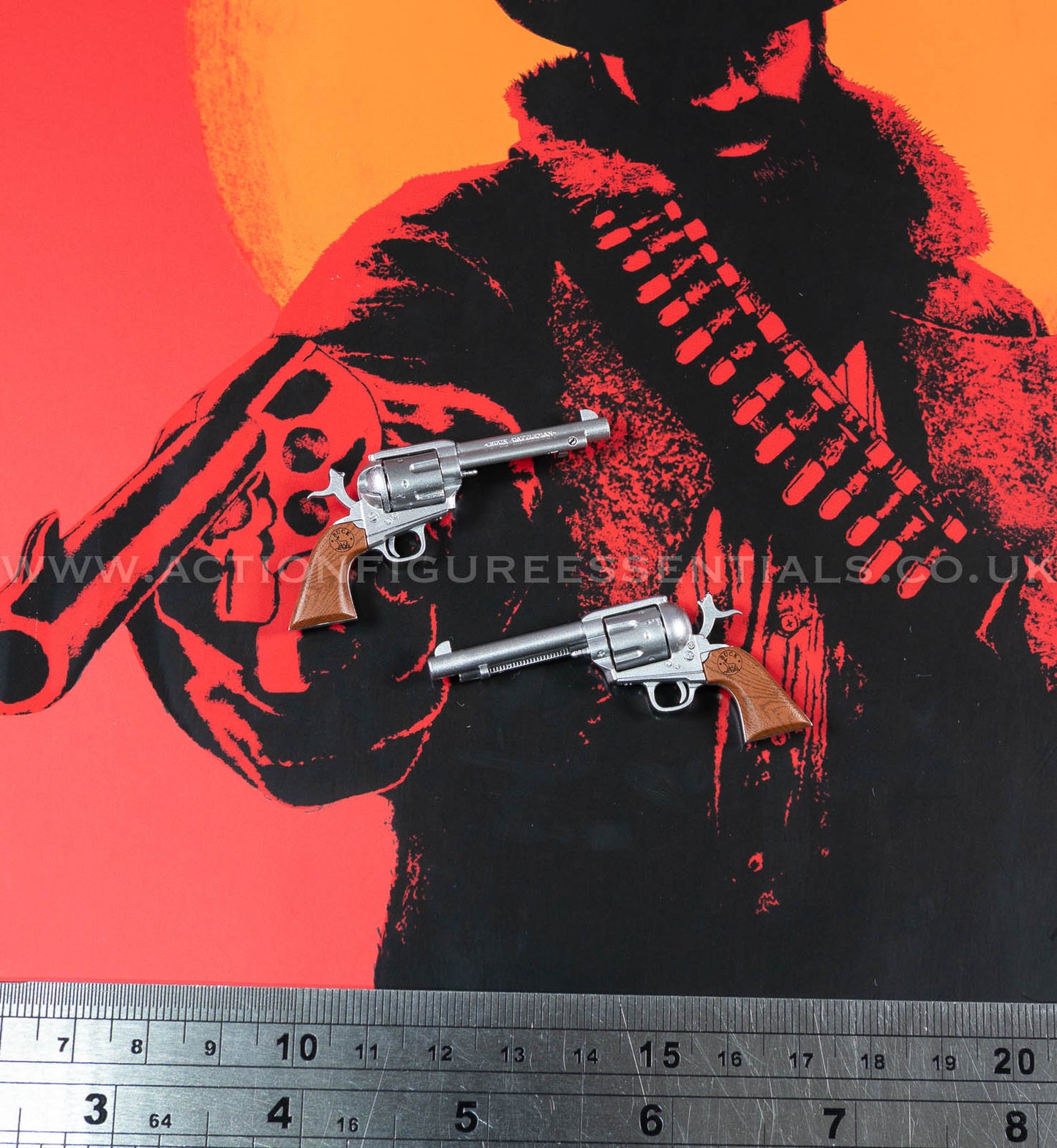 The Gunslinger - Arthur Morgan Pistols - Outlaws of The West - Limtoys - 1:6 Scale Loose Parts - Red Dead Redemption