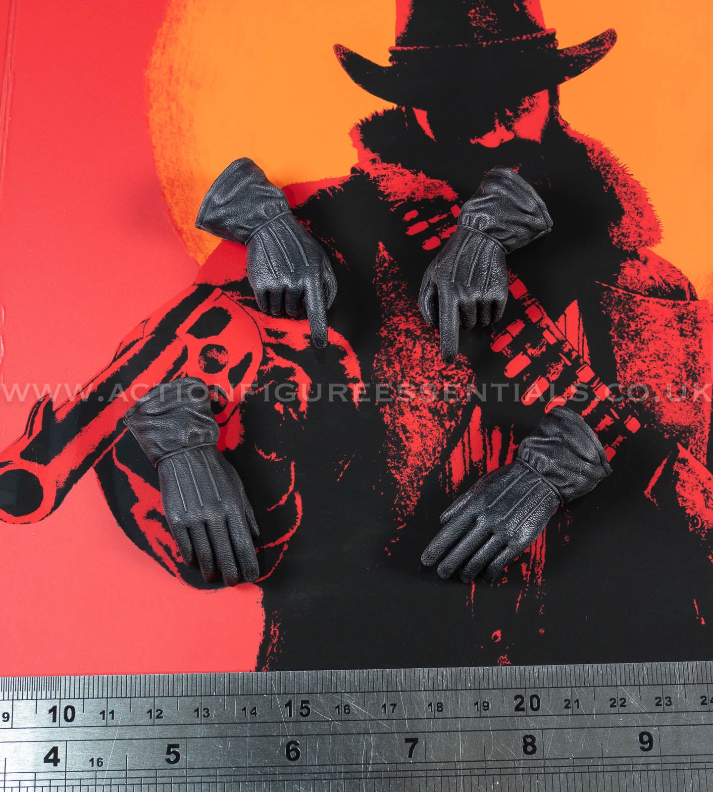 The Gunslinger - Arthur Morgan Gloved Hands - Outlaws of The West - Limtoys - 1:6 Scale Loose Parts - Red Dead Redemption