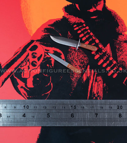 The Gunslinger - Arthur Morgan Bowie Knife Set - Outlaws of The West - Limtoys - 1:6 Scale Loose Parts - Red Dead Redemption