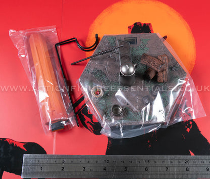 The Gunslinger - Arthur Morgan Diorama Display Stand - Outlaws of The West - Limtoys - 1:6 Scale Loose Parts - Red Dead Redemption