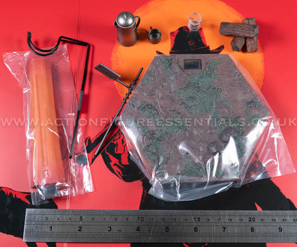 The Gunslinger - Arthur Morgan Diorama Display Stand - Outlaws of The West - Limtoys - 1:6 Scale Loose Parts - Red Dead Redemption