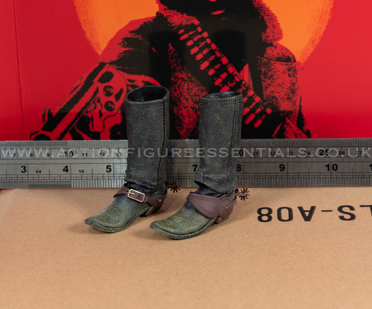 The Gunslinger - Arthur Morgan Boots w Spurs - Outlaws of The West - Limtoys - 1:6 Scale Loose Parts - Red Dead Redemption