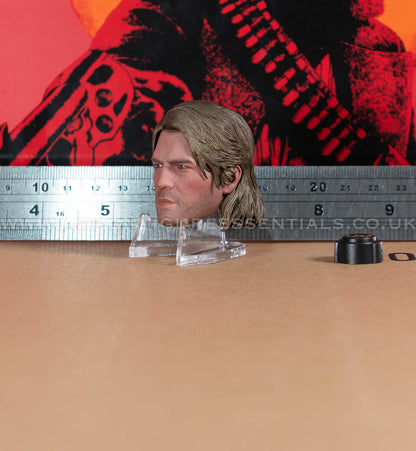 The Gunslinger - Arthur Morgan Head Sculpt Set - Outlaws of The West - Limtoys - 1:6 Scale Loose Parts - Red Dead Redemption