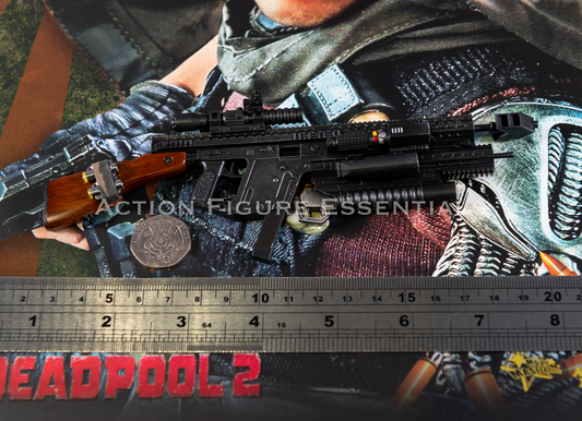 Hot Toys Deadpool Cable Heavy Machine Gun BFG MMS583 1/6 Future War Soldier