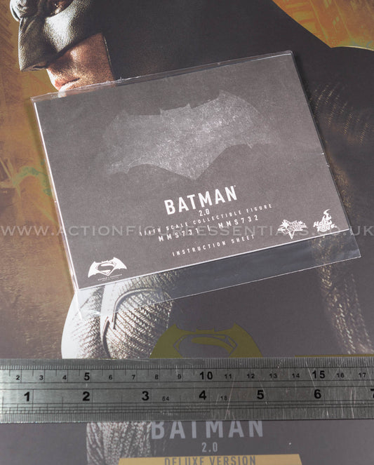 Hot Toys - Batman Instructions BVS 2.0 - MMS732 Deluxe - 1:6 Loose Parts DC