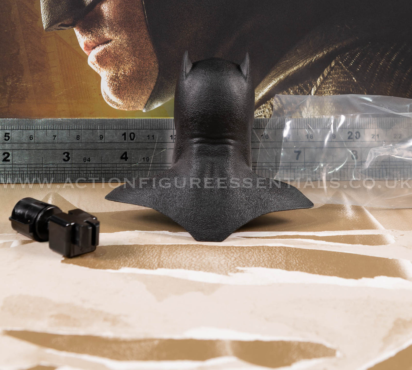 Hot Toys - Batman Head Sculpt Cowl Pers BVS 2.0 - MMS732 Deluxe - 1:6 Loose Parts DC