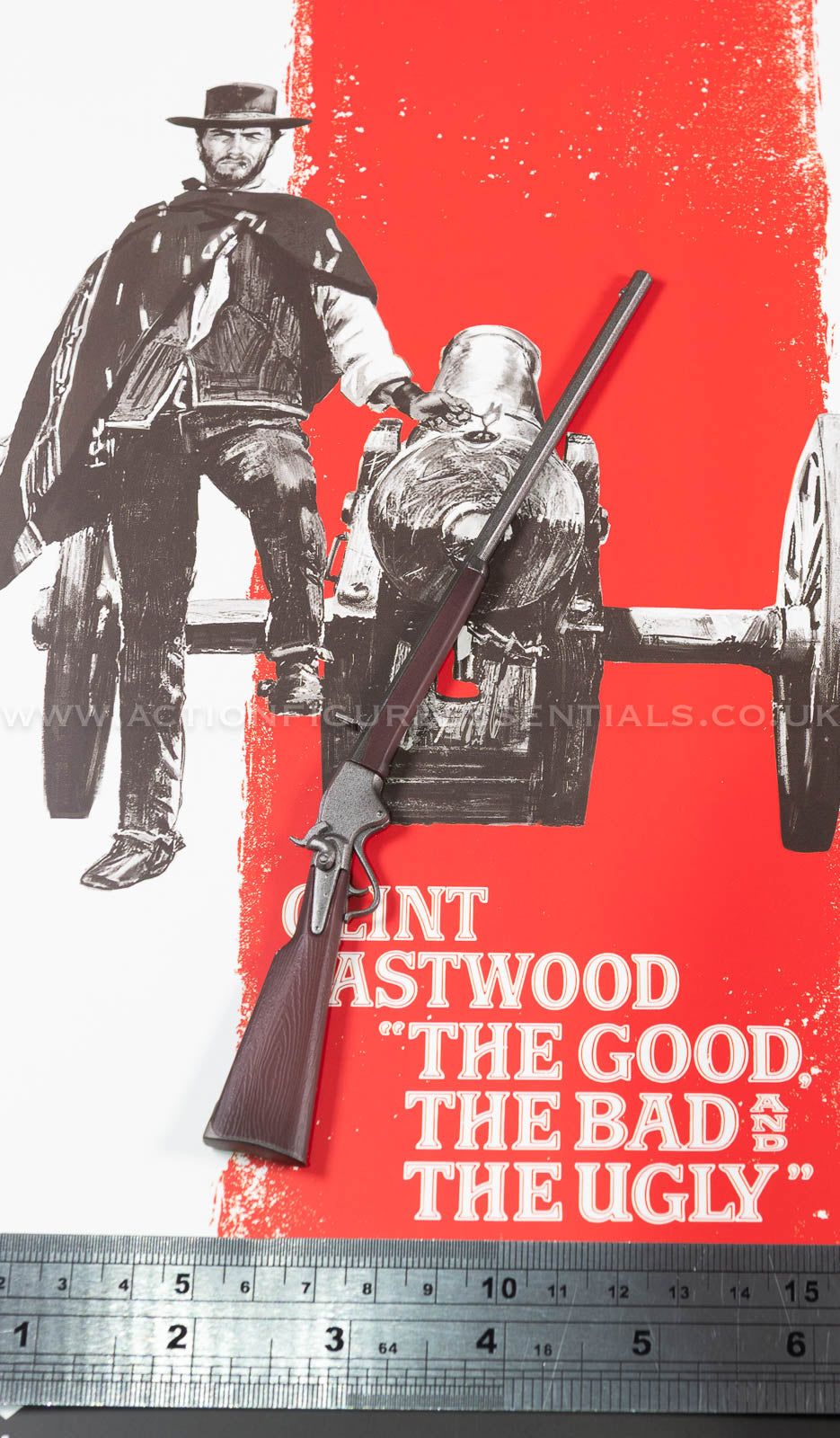 The Good The Bad and The Ugly - The Man With No Name (Blondie) - Rifle - Clint Eastwood Legacy Collection - Sideshow - 1:6 Scale Loose Parts
