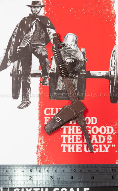 The Good The Bad and The Ugly - The Man With No Name (Blondie) - Belt Holster Set - Clint Eastwood Legacy Collection - Sideshow - 1:6 Scale Loose Parts