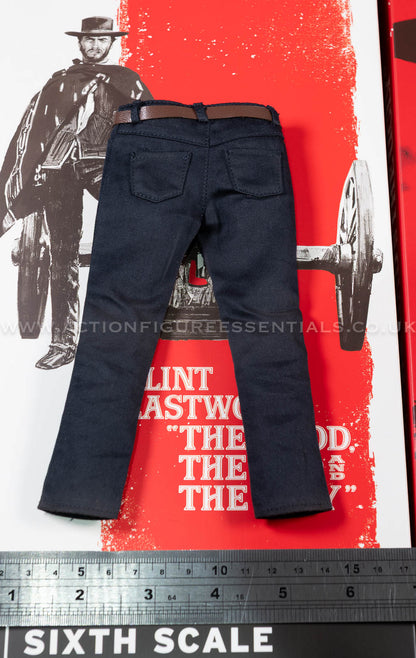 The Good The Bad and The Ugly - The Man With No Name (Blondie) - Pants Trousers Belt Set - Clint Eastwood Legacy Collection - Sideshow - 1:6 Scale Loose Parts