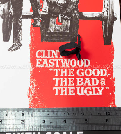 The Good The Bad and The Ugly - The Man With No Name (Blondie) - Black Neck Scarf - Clint Eastwood Legacy Collection - Sideshow - 1:6 Scale Loose Parts