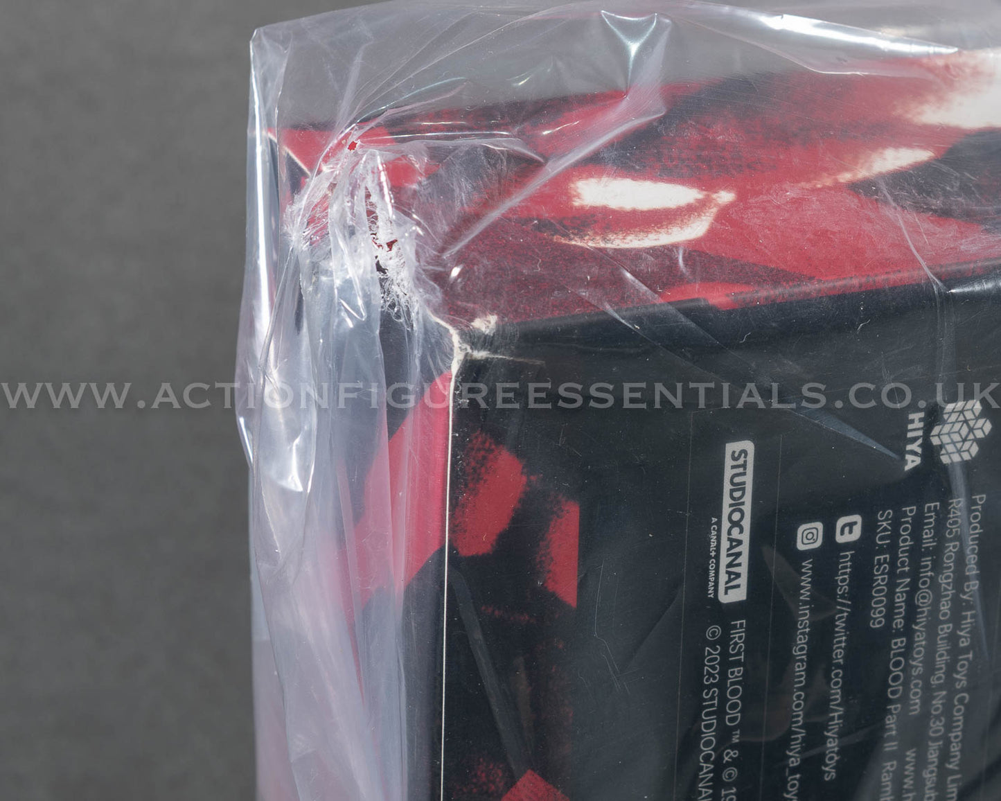 Rambo: First Blood Part II - Exquisite Super Series - John J. Rambo - 1:12 Scale Action Figure - Imperfect Boxes