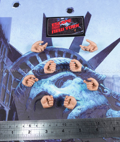 Snake Plissken - Hands - Escape From New York - Crown Series Real Hair Edition - 1:6 Scale Figure - Asmus Collectibles