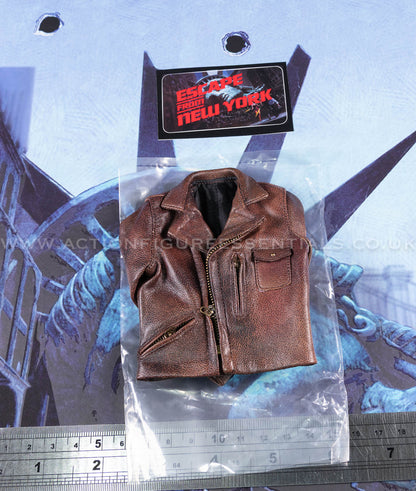 Snake Plissken - Real Leather Jacket - Escape From New York - Crown Series Real Hair Edition - 1:6 Scale Figure - Asmus Collectibles