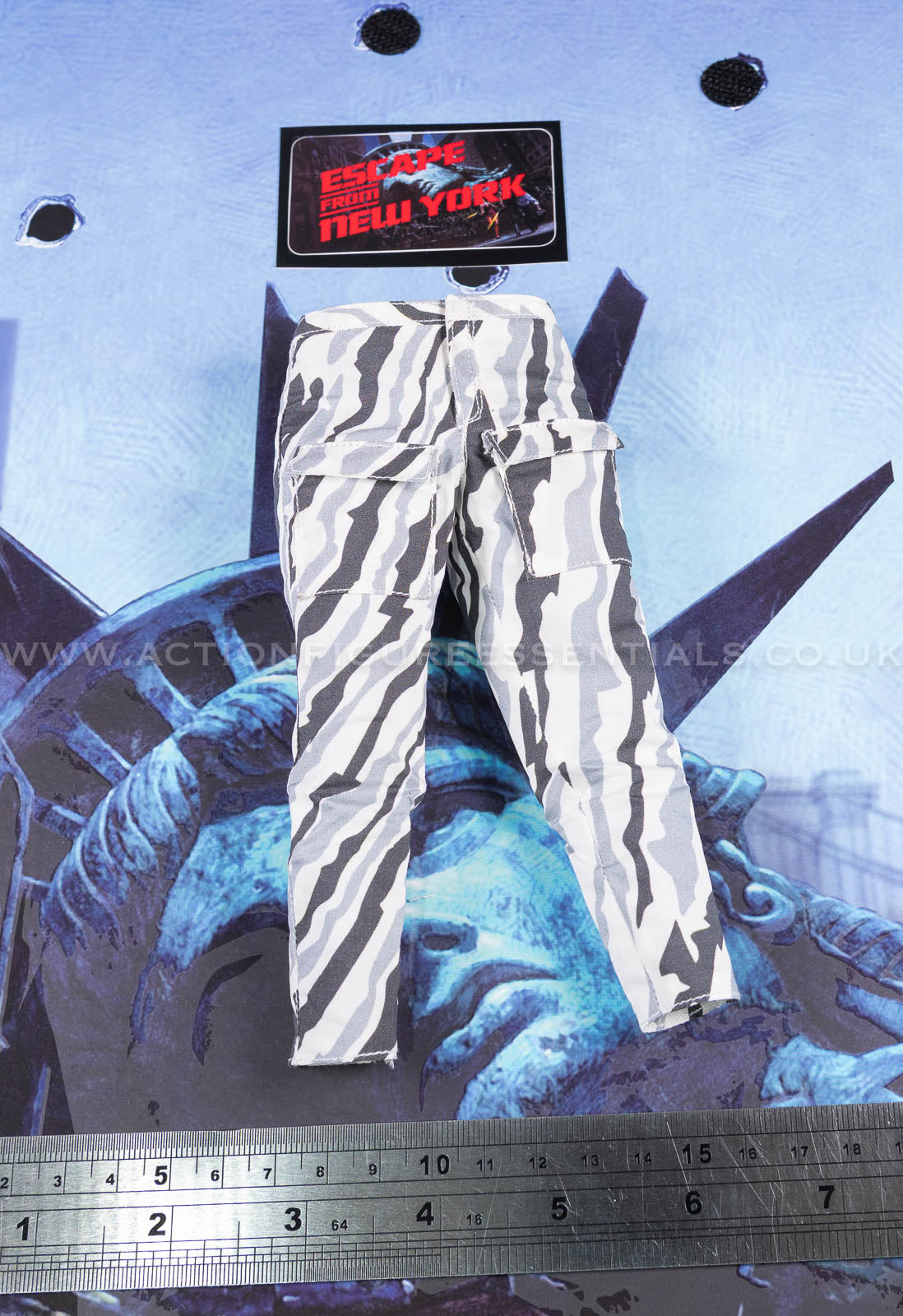 Snake Plissken - Camouflage Pants / Trousers - Escape From New York - Crown Series Real Hair Edition - 1:6 Scale Figure - Asmus Collectibles