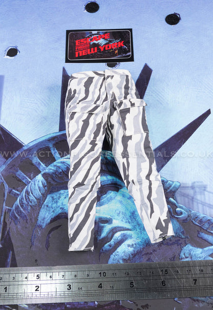 Snake Plissken - Camouflage Pants / Trousers - Escape From New York - Crown Series Real Hair Edition - 1:6 Scale Figure - Asmus Collectibles