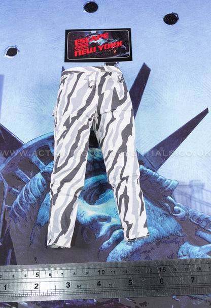 Snake Plissken - Camouflage Pants / Trousers - Escape From New York - Crown Series Real Hair Edition - 1:6 Scale Figure - Asmus Collectibles