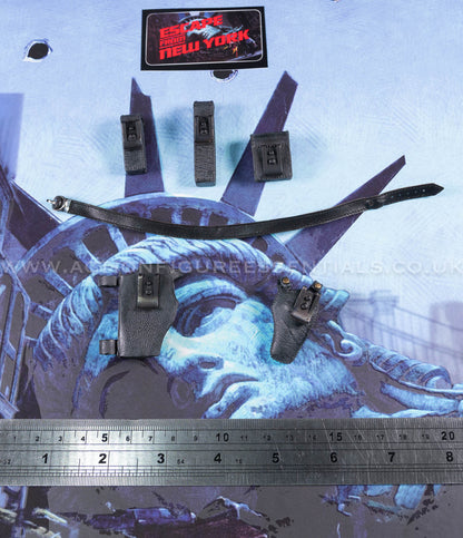 Snake Plissken - Belt with Holster and Pouches - Escape From New York - Crown Series Real Hair Edition - 1:6 Scale Figure - Asmus Collectibles
