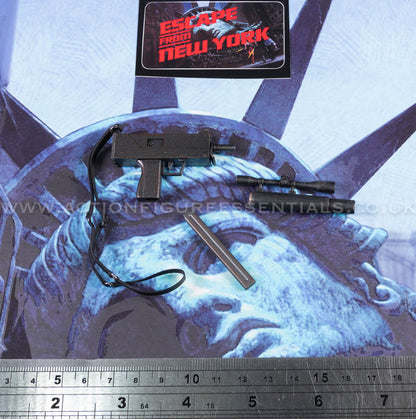 Snake Plissken - SMG w Silencer & Scope - Escape From New York - Crown Series Real Hair Edition - 1:6 Scale Figure - Asmus Collectibles