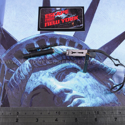 Snake Plissken - SMG w Silencer & Scope - Escape From New York - Crown Series Real Hair Edition - 1:6 Scale Figure - Asmus Collectibles